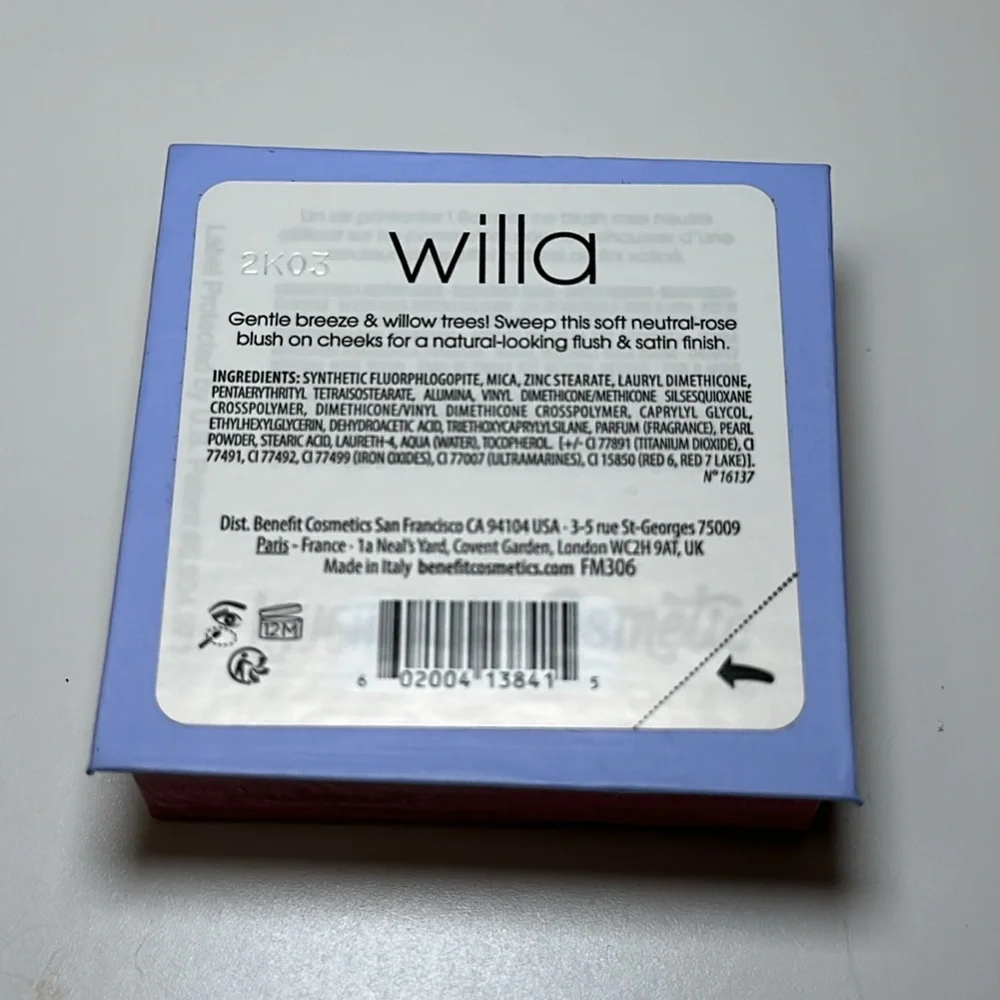 Benefit Willa Blush - Picture 4 of 4
